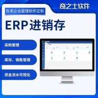ERP进销存管理软件零售服装库存财务出入库仓储管理系统定制开发